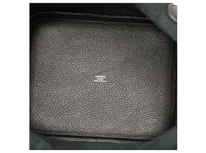 Hermès Black Clemence Picotin Lock 22 Nero - vista 4