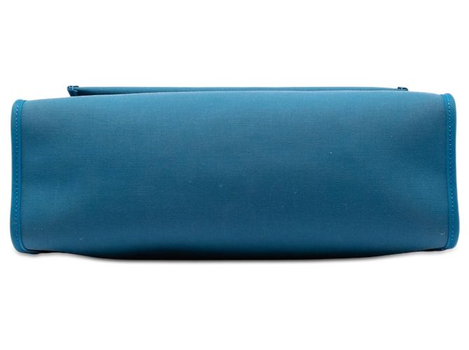 Hermès Blue Toile Herbag Zip 31 - vista 3