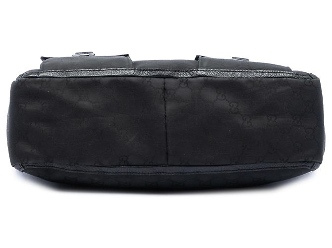 Bolso Tote Abbey en lona GG negra con anilla en D Gucci Negro - vista 3