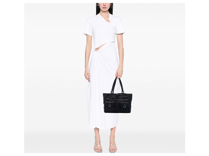 Bolso Tote Abbey en lona GG negra con anilla en D Gucci Negro - vista 7