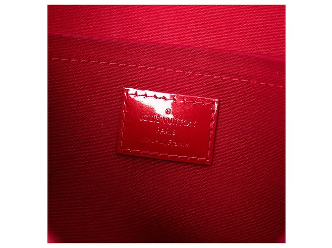 Louis Vuitton Red Monogram Vernis Rodeo Drive Rosso - vista 5