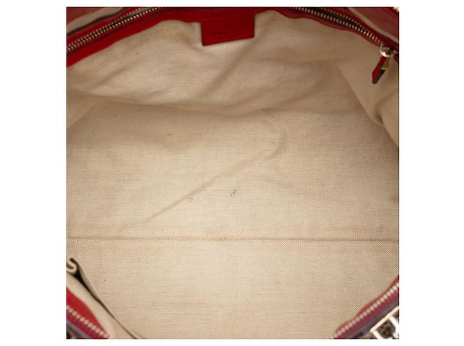 Bamboo Gucci Bella Tote aus beige GG Canvas, Größe Medium - Ansicht 4