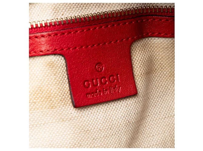 Bamboo Gucci Bella Tote aus beige GG Canvas, Größe Medium - Ansicht 5