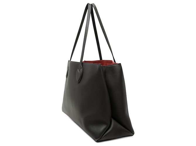 Twist Tote Lockme in pelle nera Louis Vuitton Nero - vista 2
