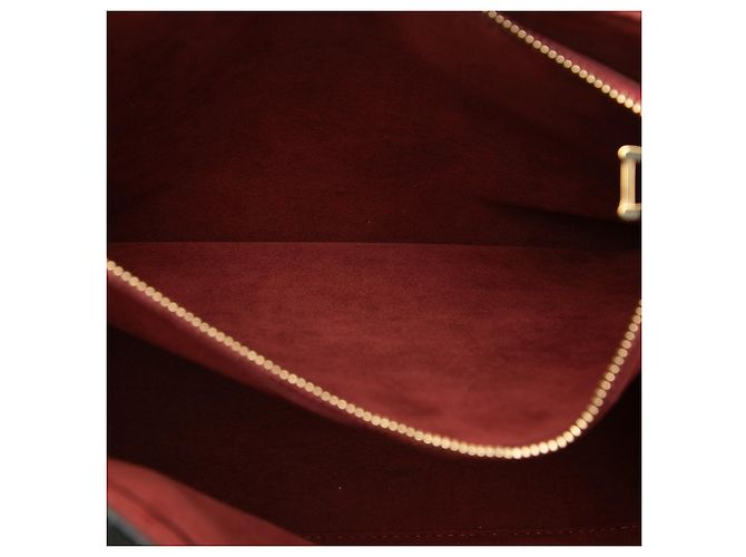 Twist Tote Lockme in pelle nera Louis Vuitton Nero - vista 4
