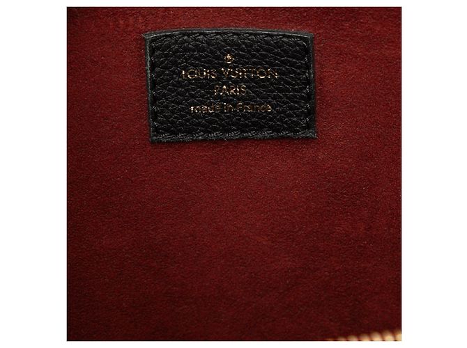 Twist Tote Lockme in pelle nera Louis Vuitton Nero - vista 5