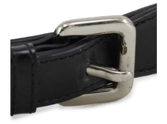 Borsa a tracolla Prada Black Canapa Logo Tessuto Nero - vista 23