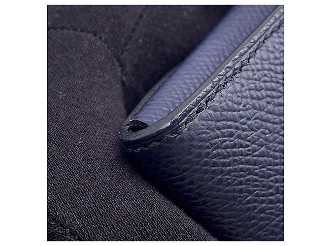 Hermès Blue Epsom Chaine d Ancre To Go Wallet Navy blue - view 6