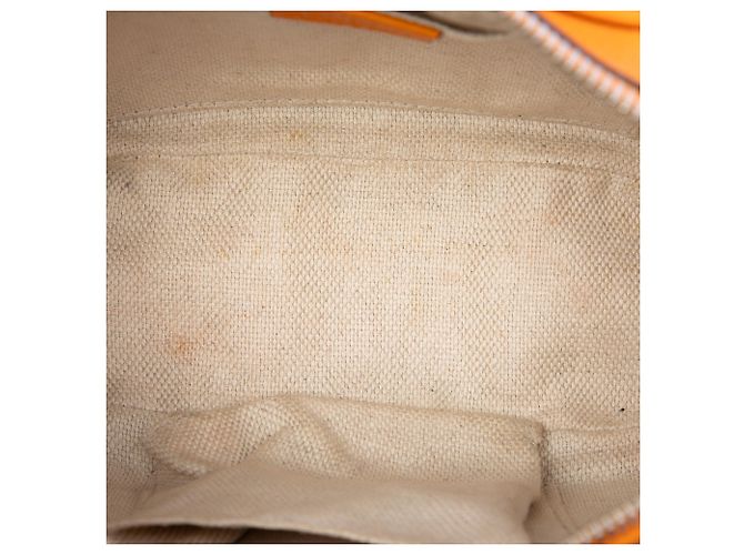 Bolsa transversal Gucci Soho Disco em couro de vitelo laranja - vista 4