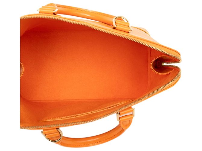 Louis Vuitton Orange Epi Alma PM Arancione - vista 4