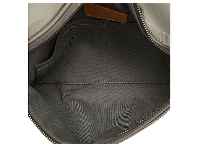 Louis Vuitton Gray Monogram Titanium Messenger PM Marrone Grigio - vista 4