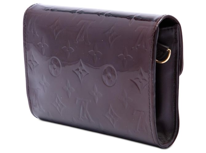 Pochette Bel Air in Monogram Vernis viola Louis Vuitton Porpora - vista 2