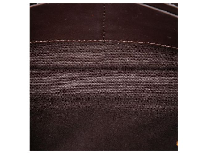 Pochette Bel Air in Monogram Vernis viola Louis Vuitton Porpora - vista 4