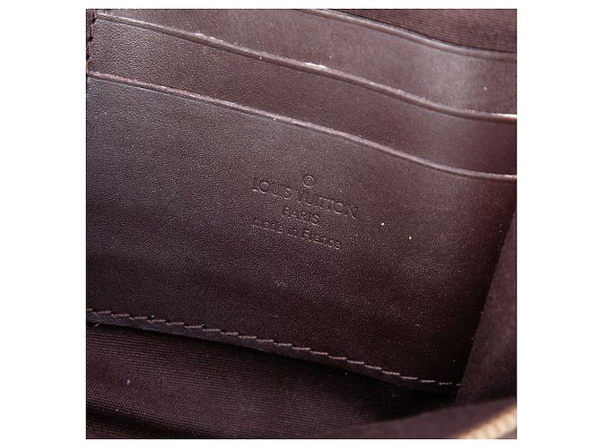 Pochette Bel Air in Monogram Vernis viola Louis Vuitton Porpora - vista 5