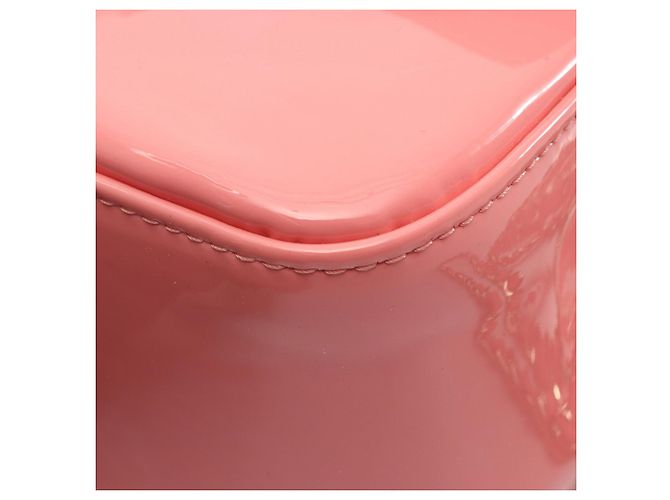 Chanel Mini CC Patent Camellia Flap Rosa - vista 6