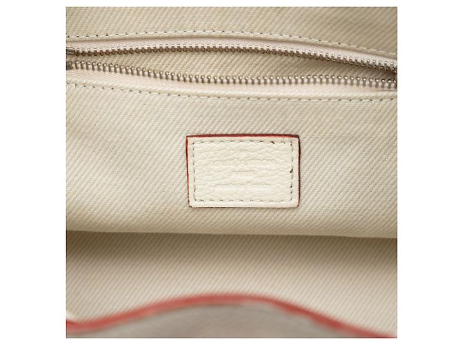 Louis Vuitton White Suhali Noe BB Bianco - vista 5
