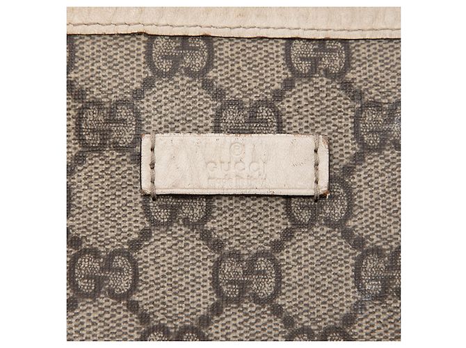 Gucci Beige GG Supreme Joy Vertikaler Tote - Ansicht 5