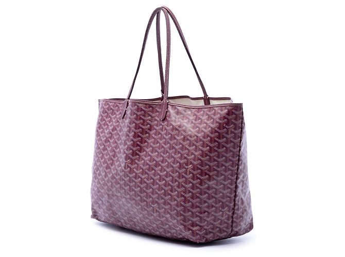 Goyard Rosso Goyardine Saint Louis GM Bordò - vista 2
