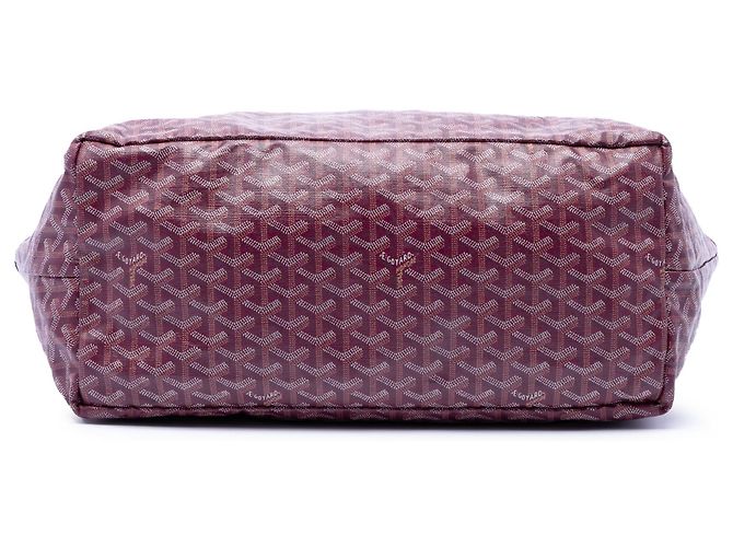 Goyard Rosso Goyardine Saint Louis GM Bordò - vista 3