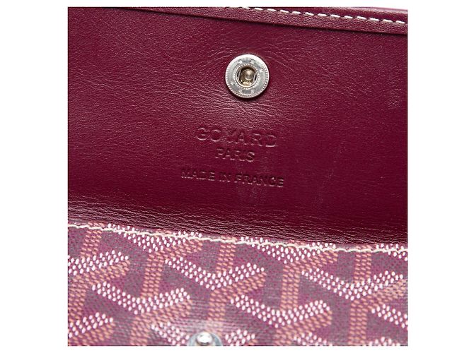 Goyard Rosso Goyardine Saint Louis GM Bordò - vista 5