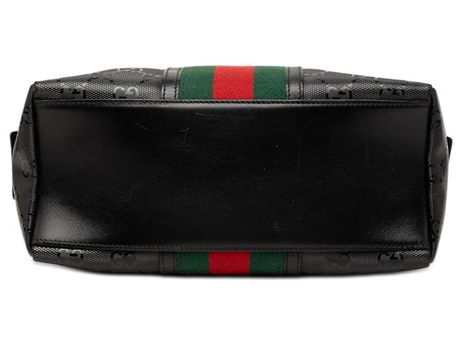 Beauty case Gucci Black GG Imprime Web Nero - vista 3