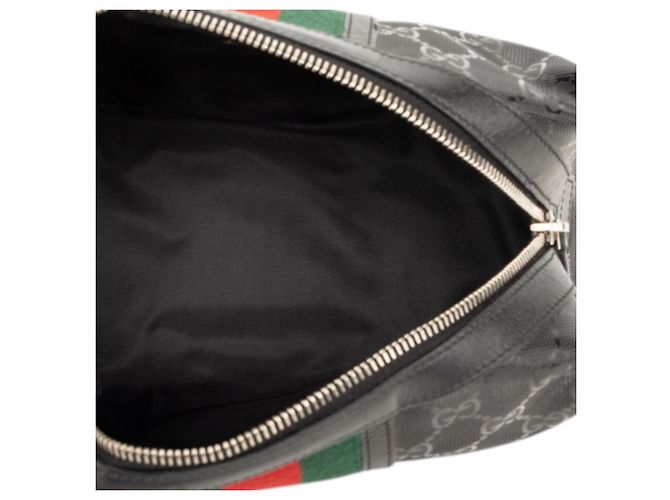 Beauty case Gucci Black GG Imprime Web Nero - vista 4