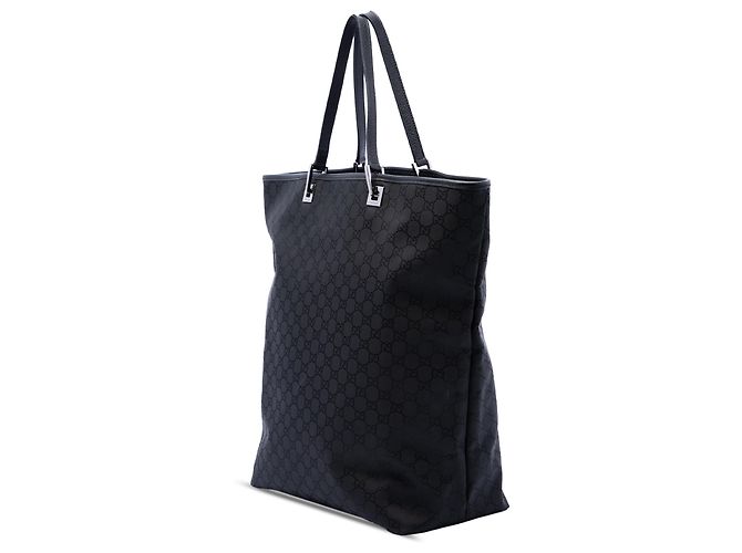 Tote in tela GG nera Gucci Nero - view 2