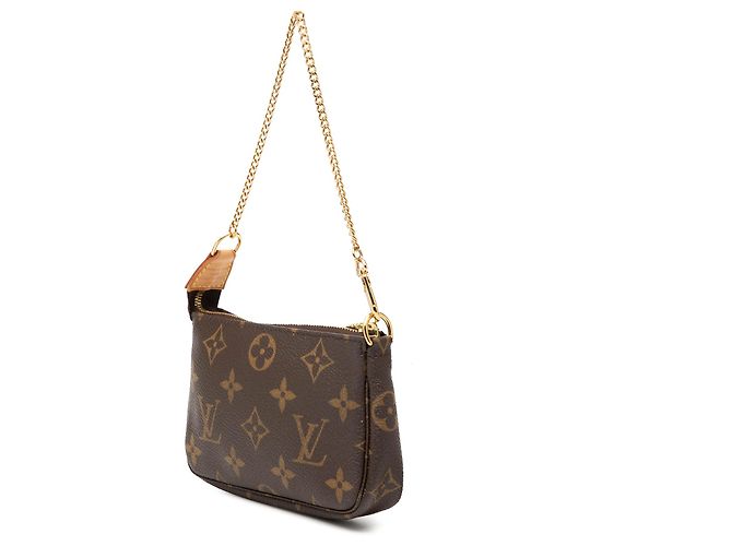 Louis Vuitton Marron Monogram Mini Pochette Accessoires - vue 2
