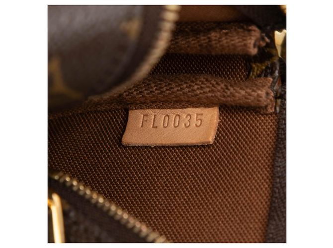 Louis Vuitton Marron Monogram Mini Pochette Accessoires - vue 6
