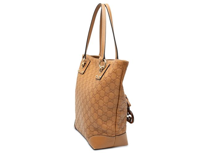 Tote Gucci Brown Medium Guccissima GG Charm Marrone Marrone chiaro - vista 2