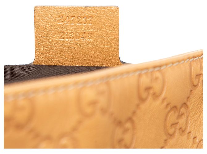 Tote Gucci Brown Medium Guccissima GG Charm Marrone Marrone chiaro - vista 6