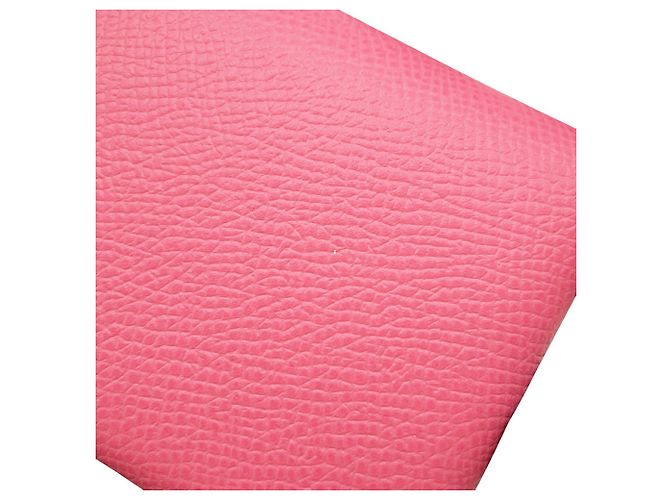 Monedero Calvi Duo Hermès en Rose Azalee Rosa - vista 6