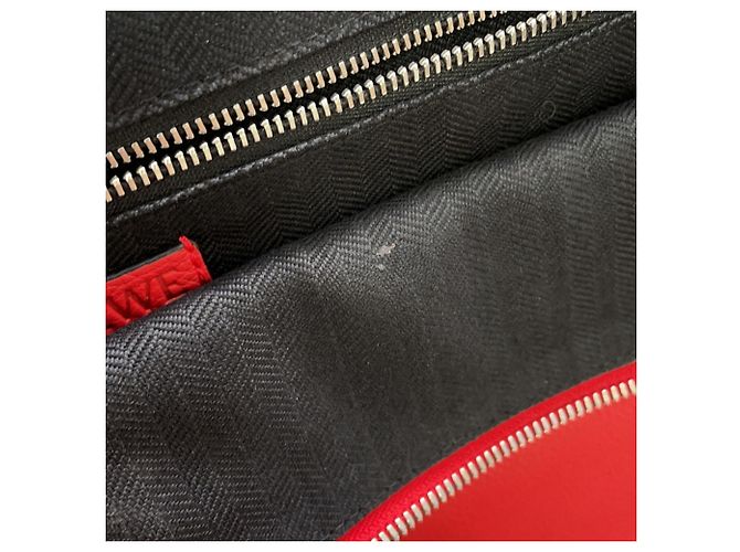 Borsa a mano in pelle Loewe Goya Small Rosso - vista 11