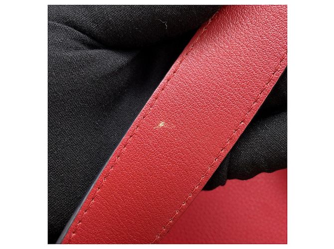 Borsa a mano in pelle Loewe Goya Small Rosso - vista 13