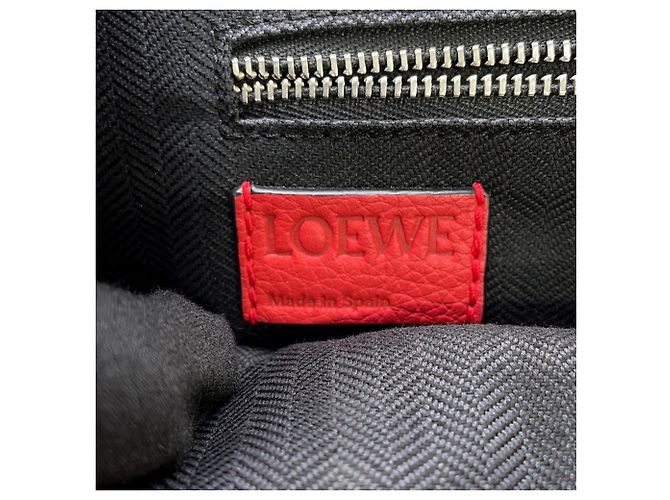 Borsa a mano in pelle Loewe Goya Small Rosso - vista 15
