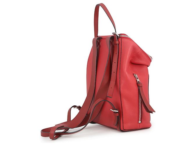 Borsa a mano in pelle Loewe Goya Small Rosso - vista 2