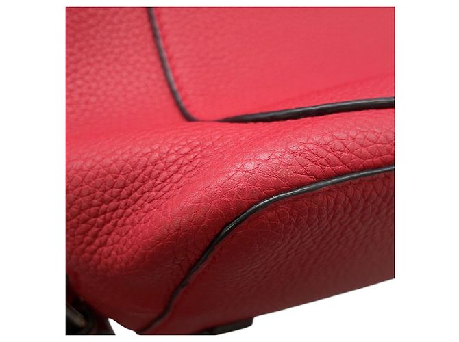 Borsa a mano in pelle Loewe Goya Small Rosso - vista 8