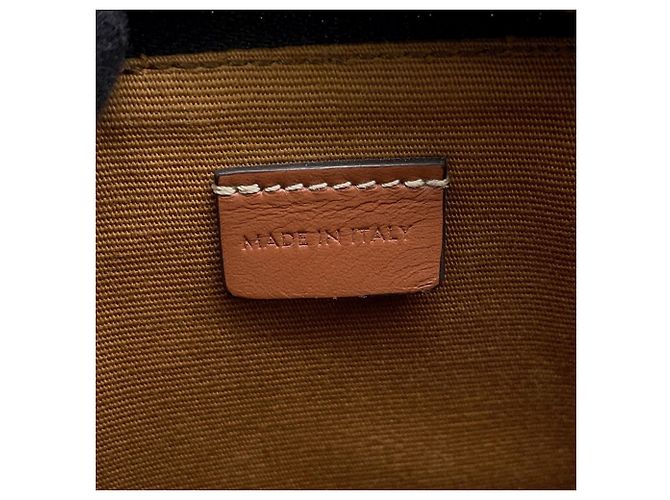 Céline Borsa a tracolla in pelle Celine Marrone Marrone scuro - vista 15