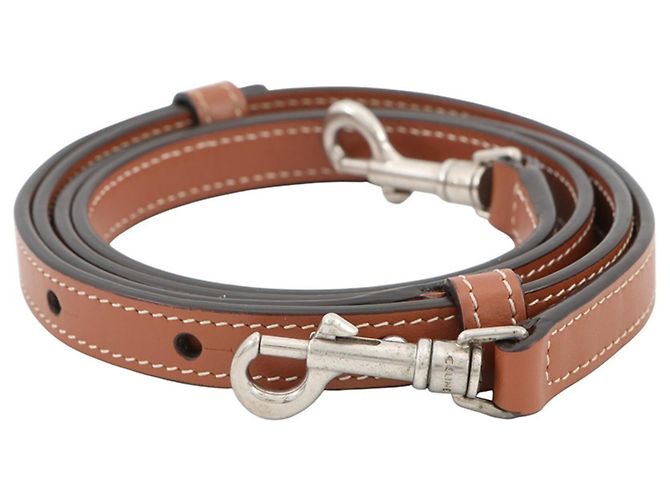 Céline Borsa a tracolla in pelle Celine Marrone Marrone scuro - vista 16