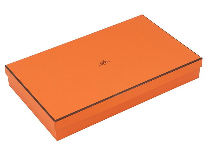 Hermès Pochette piatta Hermes Maillon Marin Rosa Verde Giallo - vista 10