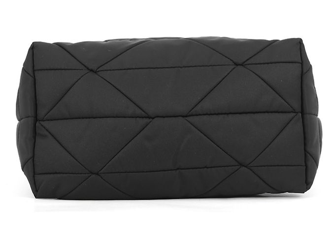 Prada Small Padded Re-Nylon Tote Bag Schwarz - Ansicht 3