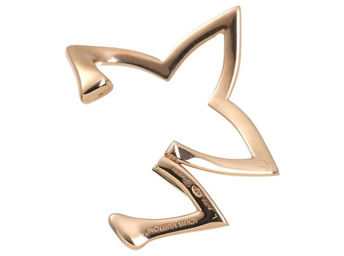 Louis Vuitton Ombre Blossom Diamond Ear Cuff Golden - Ansicht 4