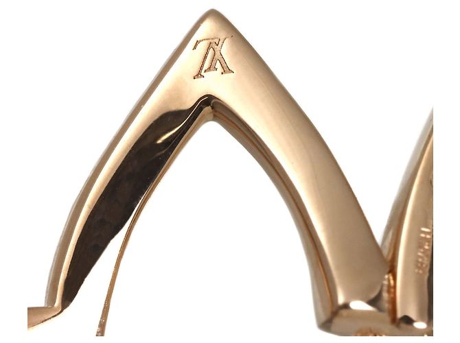Louis Vuitton Ombre Blossom Diamond Ear Cuff Golden - Ansicht 6