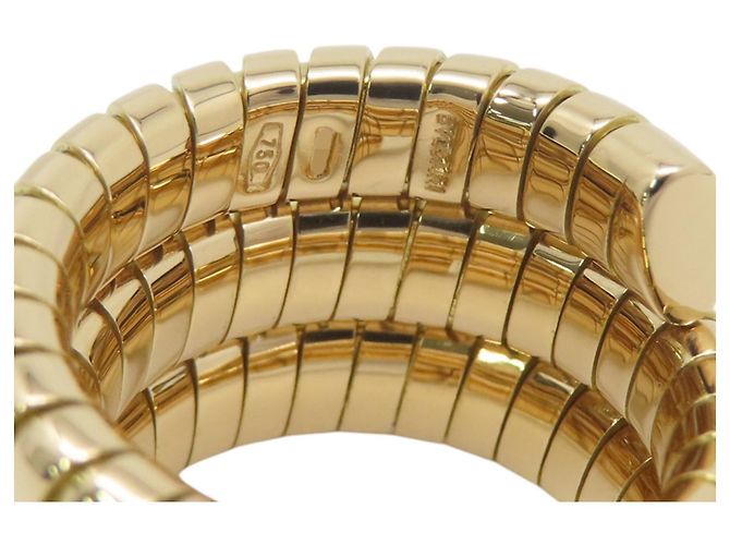 Bulgari Anello Tubogas in oro giallo 18K Bvlgari D'oro - vista 9