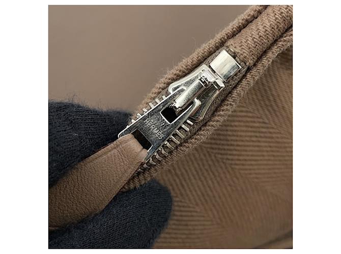 Hermès Borsa Hermes Valparaiso PM Taupe - vista 12