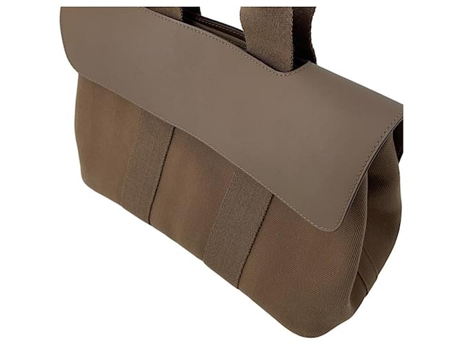 Hermès Borsa Hermes Valparaiso PM Taupe - vista 8