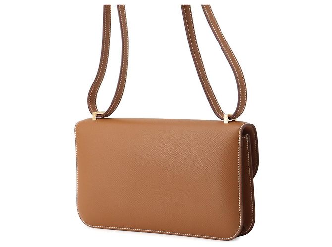 Hermès Hermes Constance Elan Miroir Gold Handtasche Braun - Ansicht 2