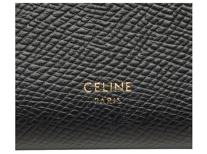 Céline Celine Small Trifold Wallet in Schwarz - Ansicht 6