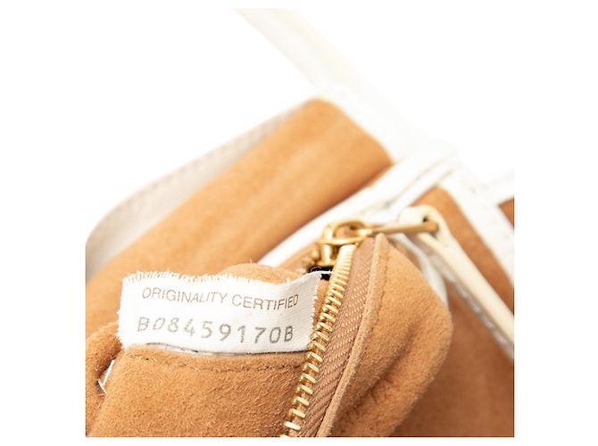 Borsa Bottega Veneta Maxi Intrecciato Arco Bianco - vista 6