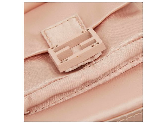Borsa a mano e a tracolla Fendi Montresor Mini Rosa - vista 8